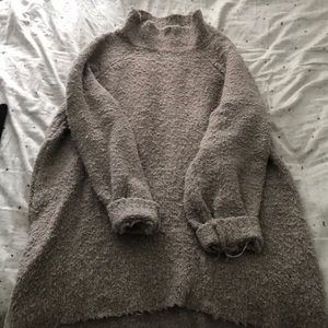 Oversized knit sweater